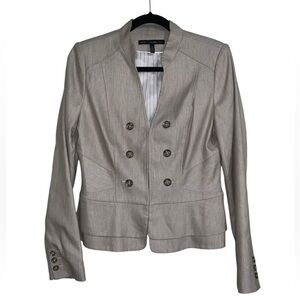 White House Black Market Beige Blazer